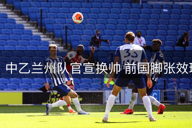 中乙兰州队官宣换帅 前国脚张效瑞接掌教鞭